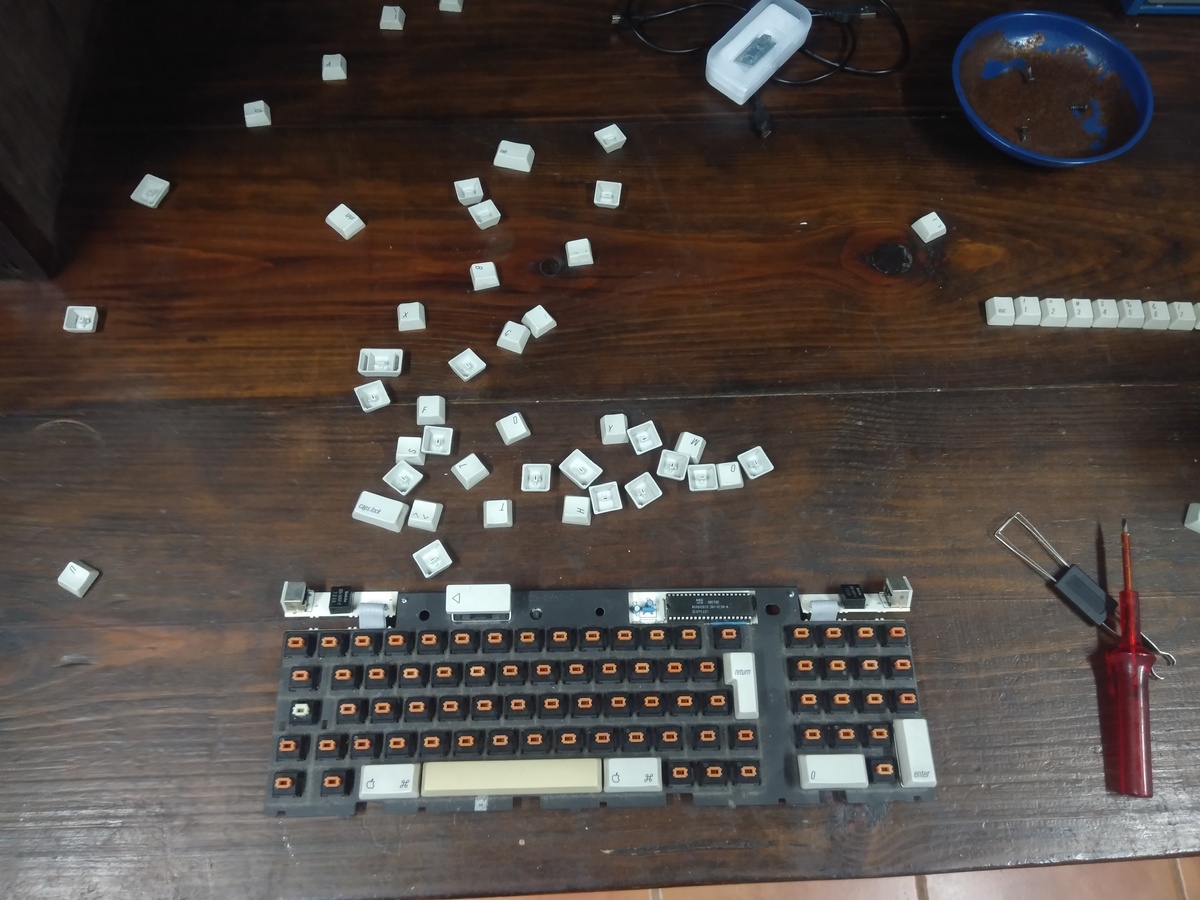 keycap removed